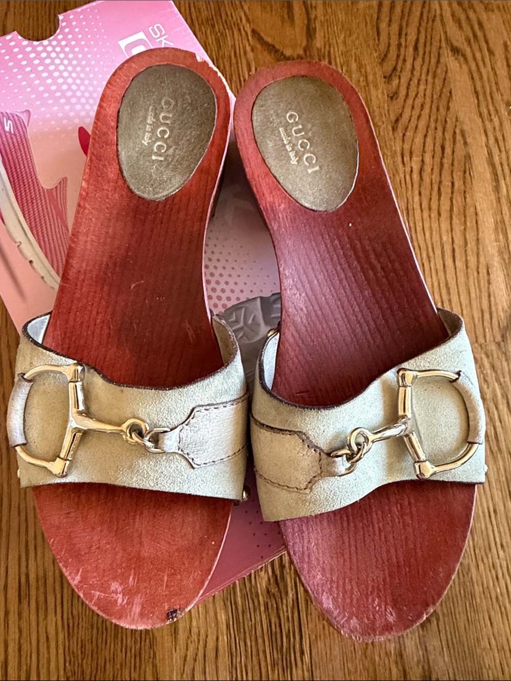 Old vintage Gucci clogs 36.